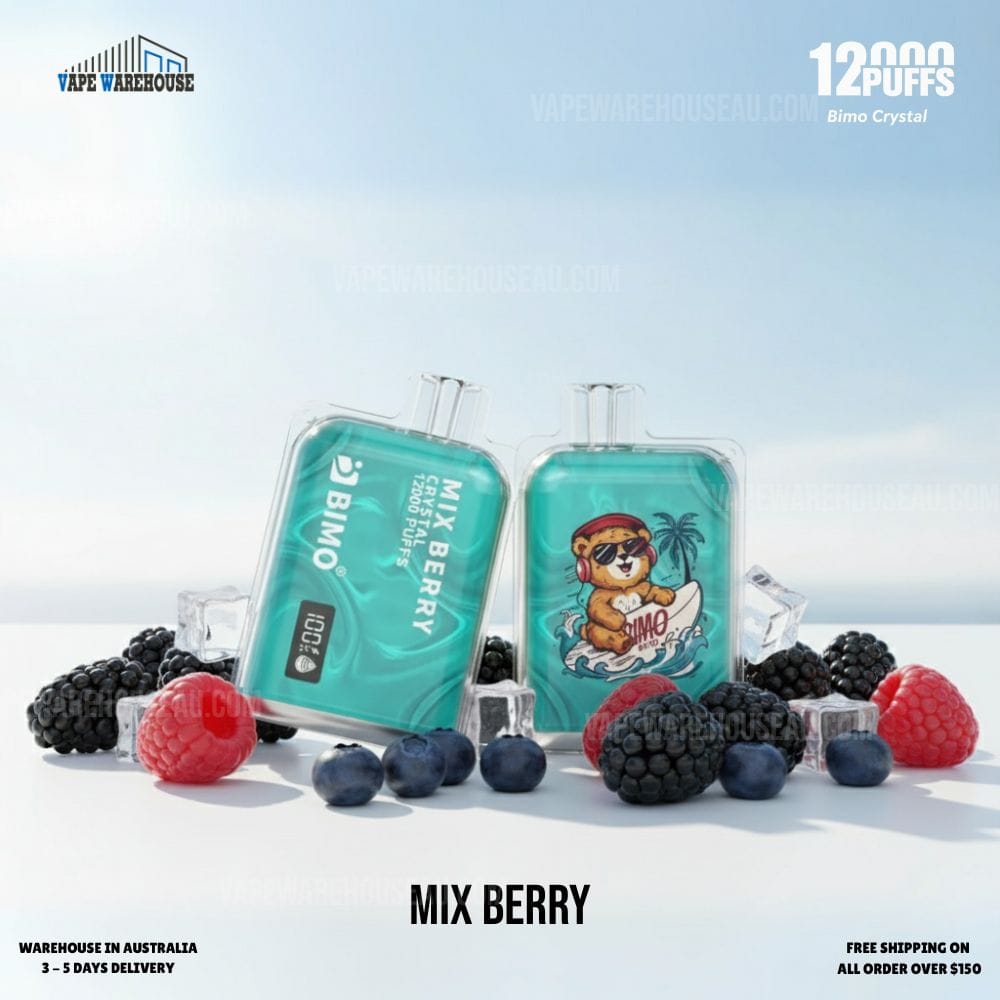 BIMO Crystal 12000 Puffs Mix Berry 1 BIMO Crystal 12000 Puffs Mix Berry