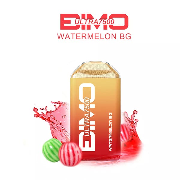 BIMO Ultra 7500 Puffs Watermelon Bubblegum 1 BIMO Ultra 7500 Puffs Watermelon Bubblegum