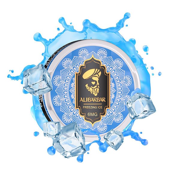 ALIBARBAR Nicotine Pouches Freezing Ice 1 ALIBARBAR Nicotine Pouches Freezing Ice