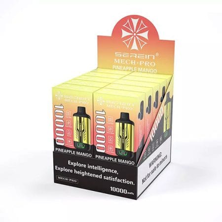 SEREIN MECH-PRO 10000 Puffs Pineapple Mango 4 SEREIN MECH-PRO 10000 Puffs Pineapple Mango