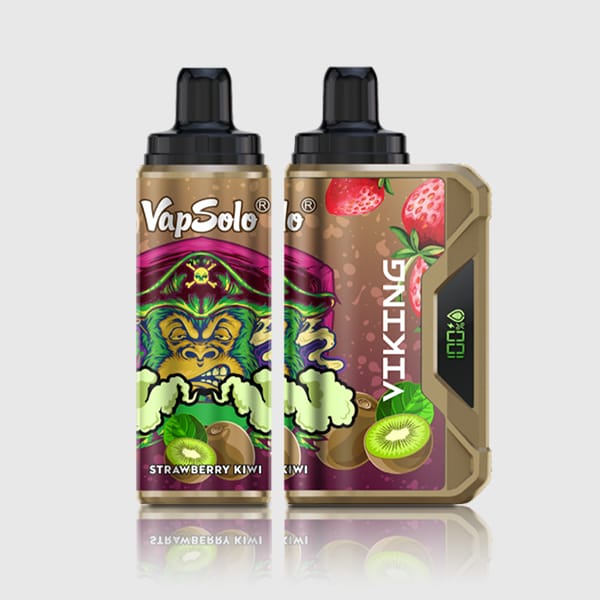 VapSolo VIKING 12000 Puffs Strawberry Kiwi 1 VapSolo VIKING 12000 Puffs Strawberry Kiwi