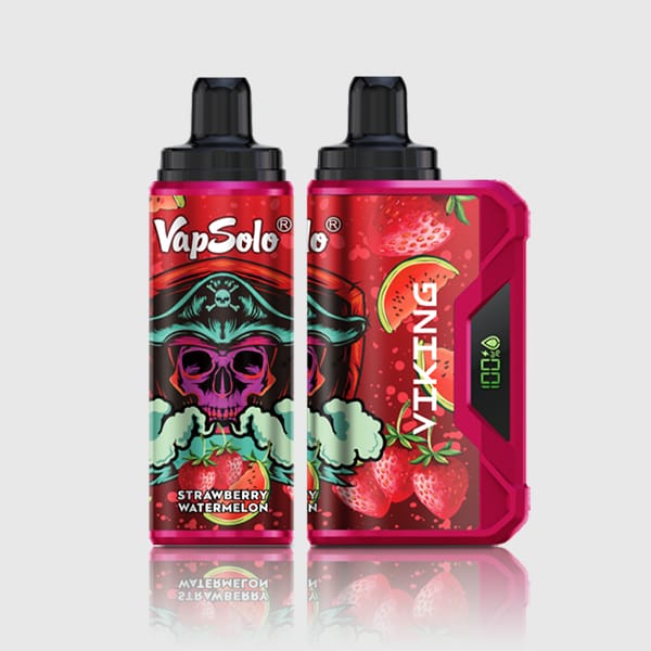 VapSolo VIKING 12000 Puffs Strawberry Watermelon 1 VapSolo VIKING 12000 Puffs Strawberry Watermelon