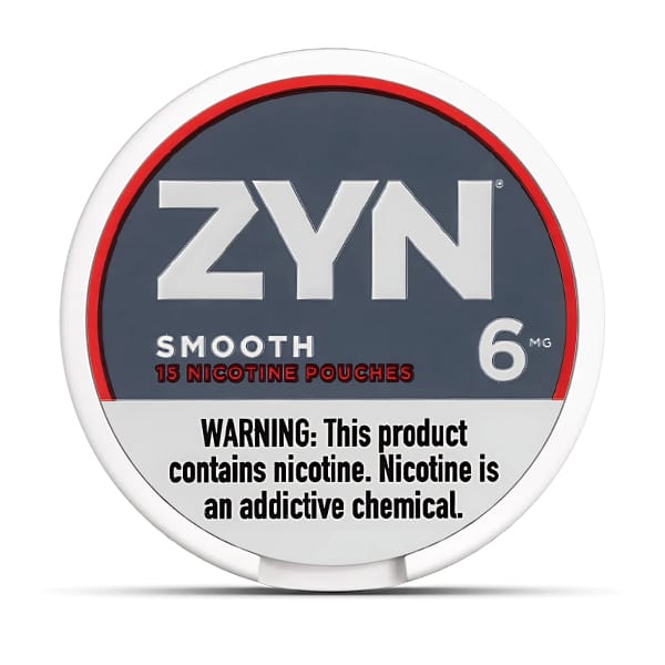 ZYN Nicotine Pouches Smooth 6mg 1 ZYN Nicotine Pouches Smooth 6mg