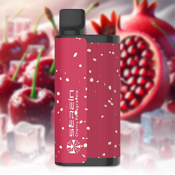 SEREIN HUNTER 6000 Puffs Cherry Pomegranate 1 SEREIN HUNTER 6000 Puffs Cherry Pomegranate