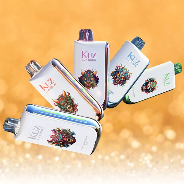 kuz 9000 puffs disposable vape Kuz LUX 9000 Puffs 5-Pack Bundle