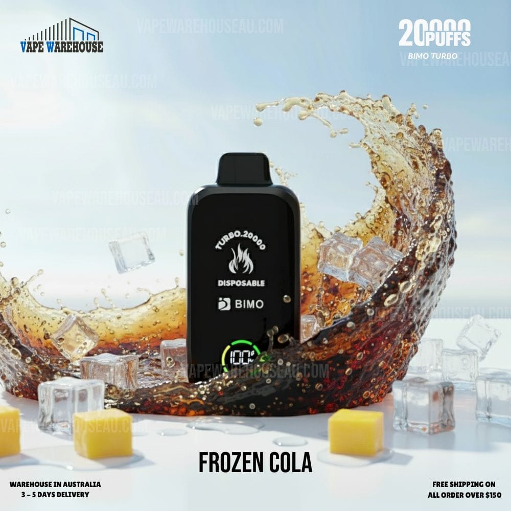 BIMO Turbo 20000 Puffs Frozen Cola 1 BIMO Turbo 20000 Puffs Frozen Cola