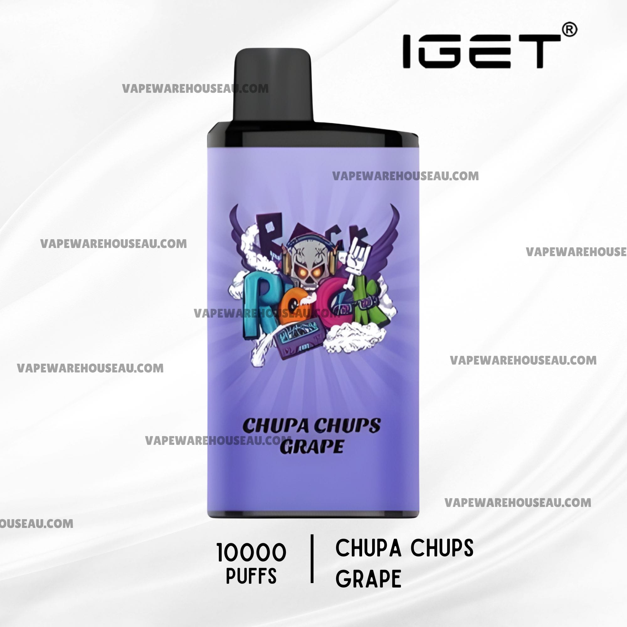 IGET Bar Pro 10000 Puffs Chupa Chups Grape | VAPE WAREHOUSE