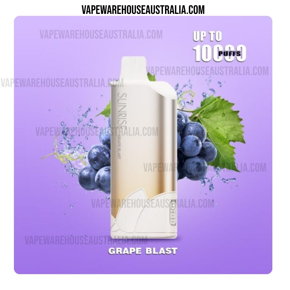 GROO Sunrise 10000 Puffs Grape Blast 1 GROO Sunrise 10000 Puffs Grape Blast