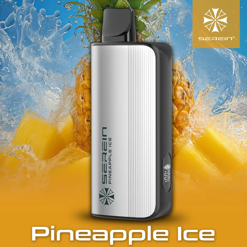 SEREIN MECH 12000 PUFFS PINEAPPLE ICE 1 SEREIN MECH 12000 PUFFS PINEAPPLE ICE