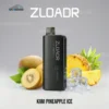 ZLOADR V9000 Puffs Kiwi Pineapple Ice 4 ZLOADR V9000 Puffs Kiwi Pineapple Ice