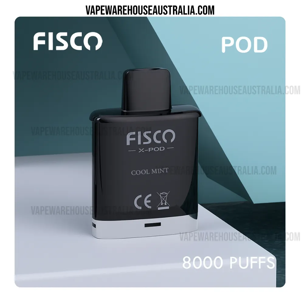 FISCO XPOD 8000 Puffs Cool Mint (Pod Only) 1 FISCO XPOD 8000 Puffs Cool Mint