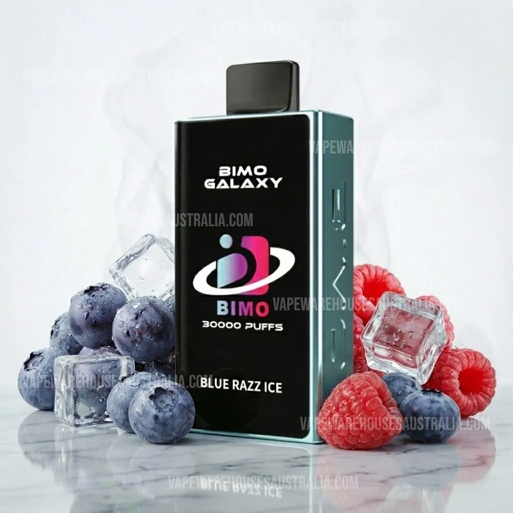 BIMO Galaxy 30000 Puffs Blue Razz Ice 1 BIMO Galaxy 30000 Puffs Blue Razz Ice