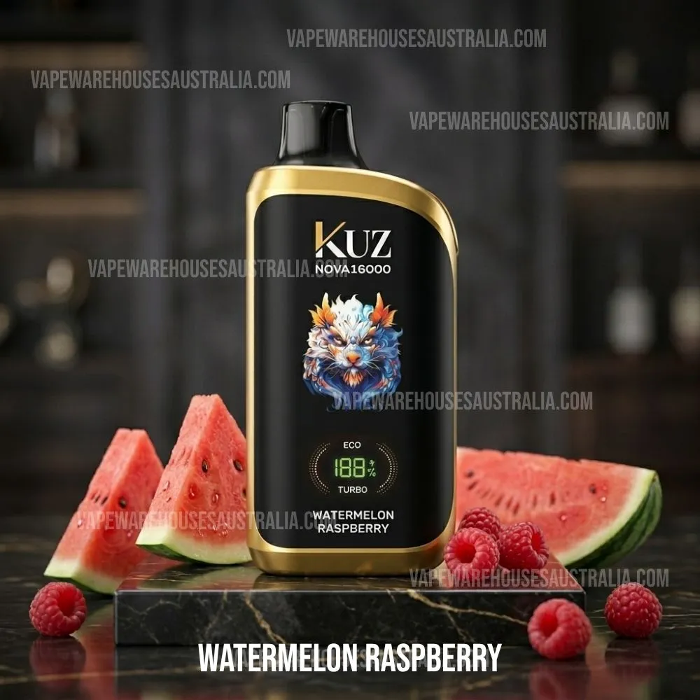 KUZ Nova 16000 Puffs Watermelon Raspberry 1 KUZ Nova 16000 Puffs Watermelon Raspberry
