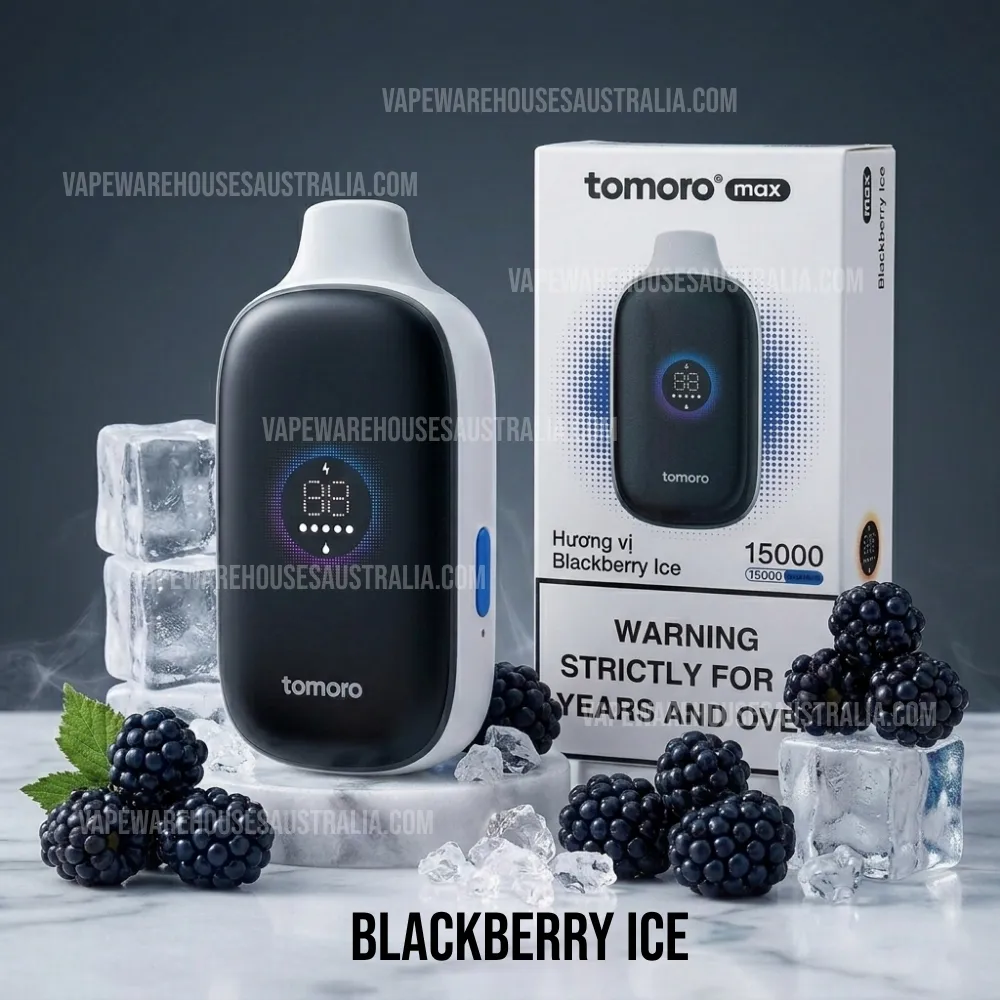 Tomoro 15000 Puffs Blackberry Ice 1 Tomoro 15000 Puffs Blackberry Ice