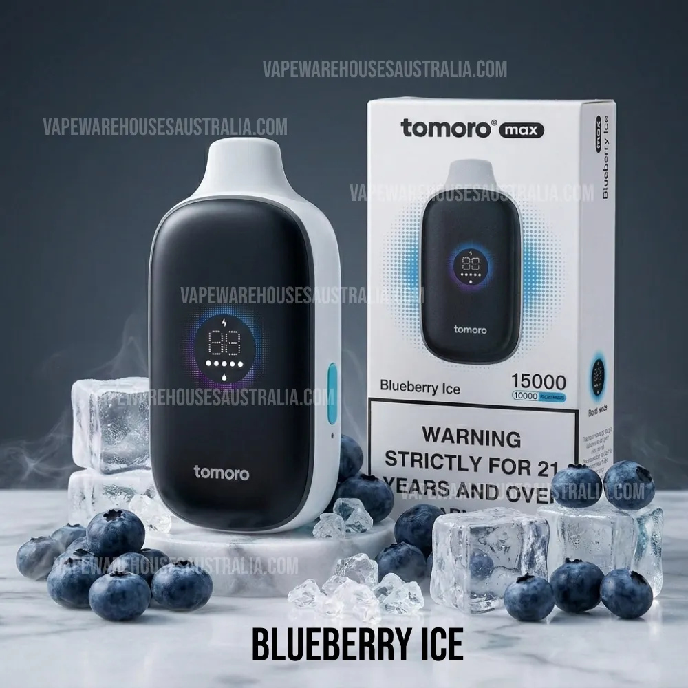 Tomoro 15000 Puffs Blueberry Ice 1 Tomoro 15000 Puffs Blueberry Ice
