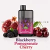GROO Max 10000 Puffs Blackberry Pomegranate Cherry