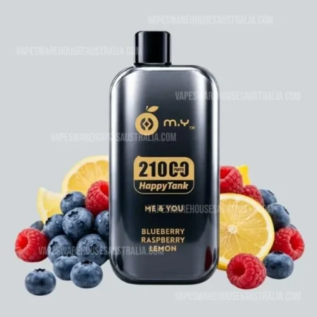 HappyTank 21000 Puffs Blueberry Raspberry Lemon
