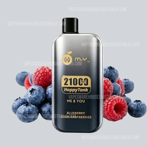 HappyTank 21000 Puffs Blueberry Sour Raspberries 1 HappyTank 21000 Puffs Blueberry Sour Raspberries