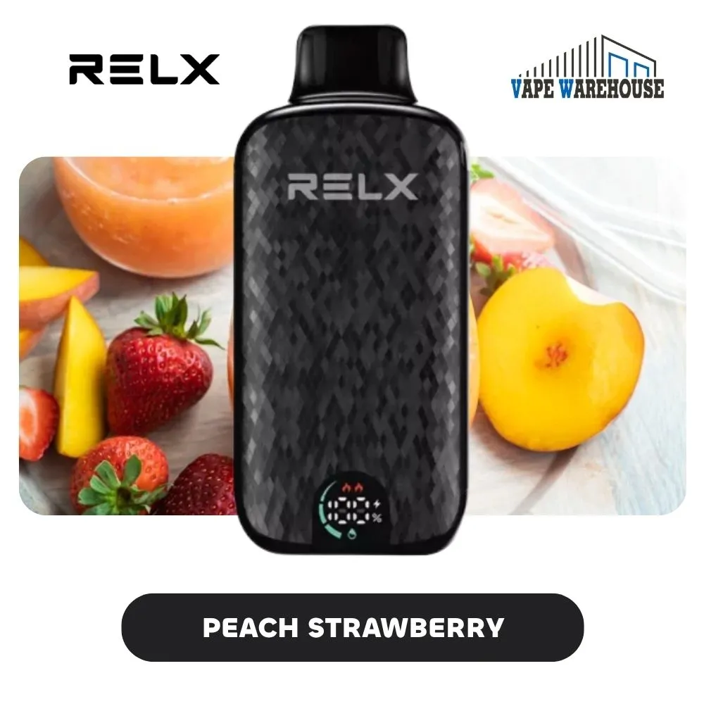 RELX Sparta 18000 Puffs Peach Strawberry 1 RELX Sparta 18000 Puffs Peach Strawberry