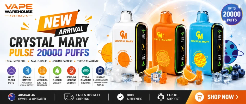 Banner new arrival VAPE WAREHOUSE
