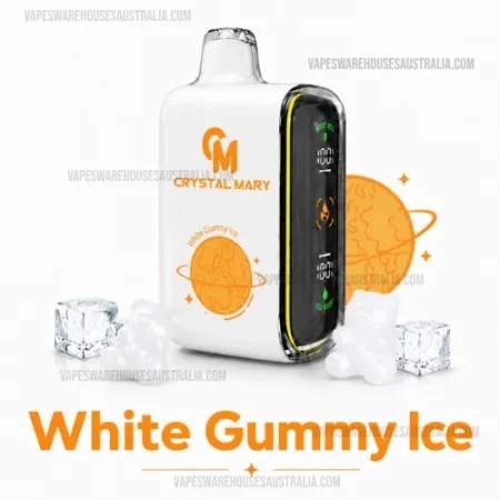 Crystal Mary Pulse 20000 Puffs White Gummy Ice