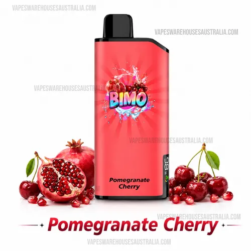 BIMO One 9000 Puffs Pomegranate Cherry 1 BIMO One 9000 Puffs Pomegranate Cherry