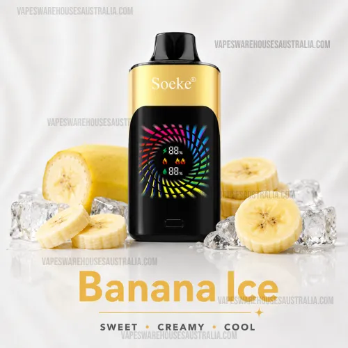 SOEKE S9 28000 Puffs Banana Ice 1 SOEKE S9 28000 Puffs Banana Ice