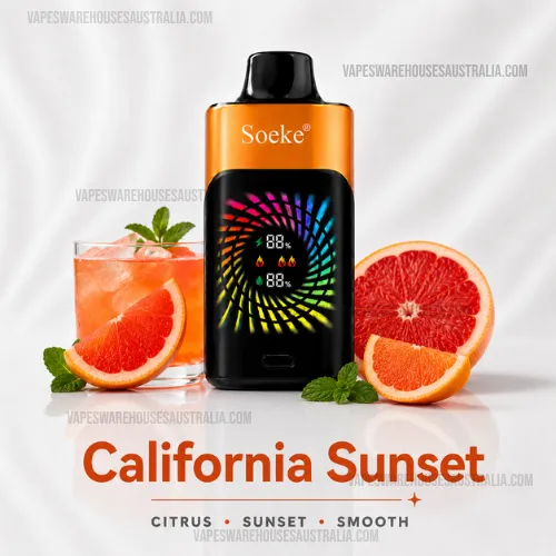 SOEKE S9 28000 Puffs California Sunset 1 SOEKE S9 28000 Puffs California Sunset