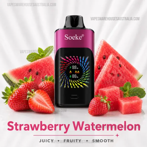 SOEKE S9 28000 Puffs Strawberry Watermelon 1 SOEKE S9 28000 Puffs Strawberry Watermelon